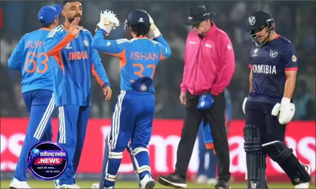 भारत की नामीबिया पर 93 रन से बड़ी जीत, लगातार दूसरी फतह के बावजूद बल्लेबाजी चिंता का कारण