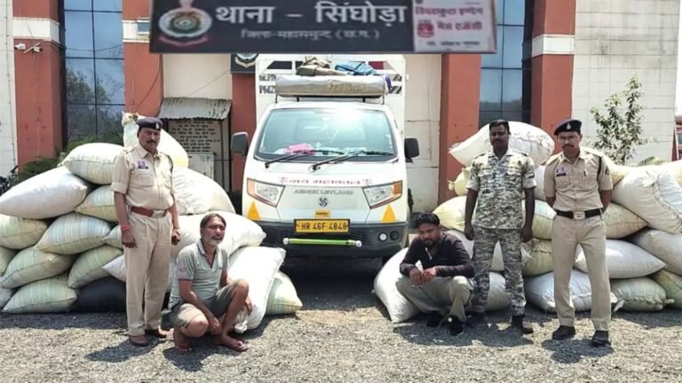 छत्तीसगढ़-ओडिशा बॉर्डर पर बड़ी कार्रवाई: करोड़ों की नशे की खेप जब्त